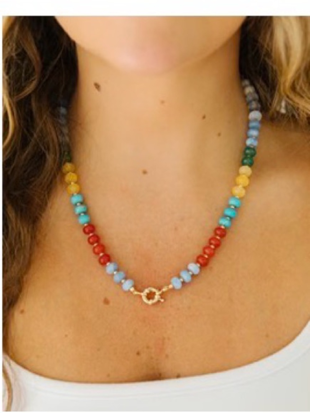 Hey June Rainbow Birthday Necklace